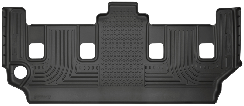 Chrysler Town & Country Floor Liner - Rear - 3rd Row - Husky Liners - WeatherBeater - Black - `08-`12 Chrysler Town & Country Floor Liner - Rear - 3rd Row - Husky Liners - WeatherBeater - Black - `08-`12